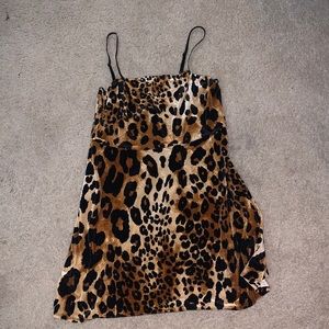 Cheetah Print Dress